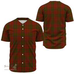 Scottish Drummond Clan Clan Tartan Baseball Jersey - Classic Scottish Plaid Tartan Plaid