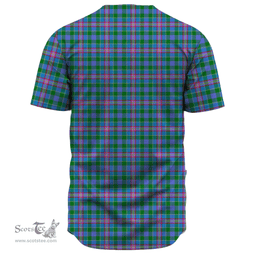 Scottish Pitcairn Hunting Clan Tartan Baseball Jersey - Classic Scottish Plaid Tartan Plaid