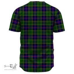 Scottish Forsyth Modern Clan Tartan Baseball Jersey - Classic Scottish Plaid Tartan Plaid