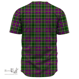 Scottish Taylor Weathered Clan Tartan Baseball Jersey - Classic Scottish Plaid Tartan Plaid