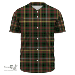 Scottish Buchanan Hunting Clan Tartan Baseball Jersey - Classic Scottish Plaid Tartan Plaid