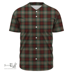 Scottish SCOTT BROWN ANCIENT Clan Tartan Baseball Jersey - Classic Scottish Plaid Tartan Plaid