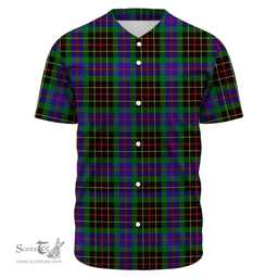 Scottish Brodie Hunting Modern Clan Tartan Baseball Jersey - Classic Scottish Plaid Tartan Plaid