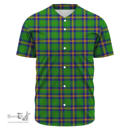 Scottish New Mexico Clan Tartan Baseball Jersey - Classic Scottish Plaid Tartan Plaid