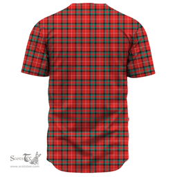 Scottish Stuart of Bute Clan Tartan Baseball Jersey - Classic Scottish Plaid Tartan Plaid