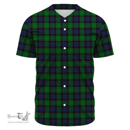 Scottish Stewart Old Modern Clan Tartan Baseball Jersey - Classic Scottish Plaid Tartan Plaid