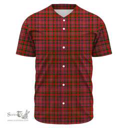 Scottish MacAlister Modern Clan Tartan Baseball Jersey - Classic Scottish Plaid Tartan Plaid