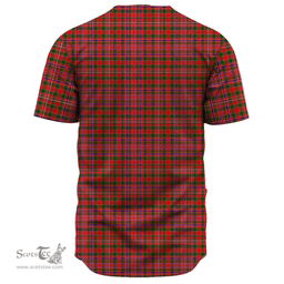 Scottish MacAlister Modern Clan Tartan Baseball Jersey - Classic Scottish Plaid Tartan Plaid