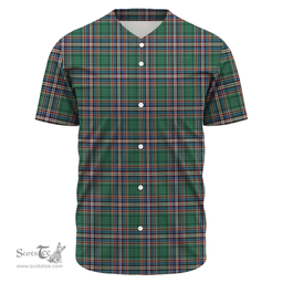 Scottish MacFarlane Hunting Ancient Clan Tartan Baseball Jersey - Classic Scottish Plaid Tartan Plaid