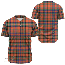 Scottish Stewart Royal Ancient Clan Tartan Baseball Jersey - Classic Scottish Plaid Tartan Plaid