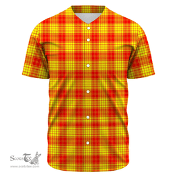 Scottish MacLeod of Raasay Clan Tartan Baseball Jersey - Classic Scottish Plaid Tartan Plaid