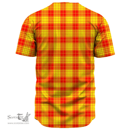 Scottish MacLeod of Raasay Clan Tartan Baseball Jersey - Classic Scottish Plaid Tartan Plaid