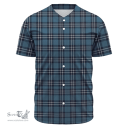 Scottish Earl of St Andrews Clan Tartan Baseball Jersey - Classic Scottish Plaid Tartan Plaid