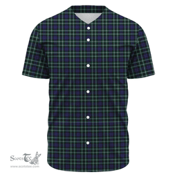 Scottish Graham of Montrose Modern Clan Tartan Baseball Jersey - Classic Scottish Plaid Tartan Plaid