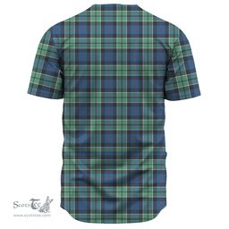 Scottish Leslie Hunting Ancient Clan Tartan Baseball Jersey - Classic Scottish Plaid Tartan Plaid