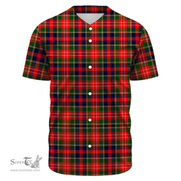 Scottish Christie Clan Tartan Baseball Jersey - Classic Scottish Plaid Tartan Plaid