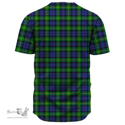 Scottish Gordon Modern Clan Tartan Baseball Jersey - Classic Scottish Plaid Tartan Plaid