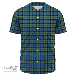 Scottish MacLeod of Harris Ancient Clan Tartan Baseball Jersey - Classic Scottish Plaid Tartan Plaid