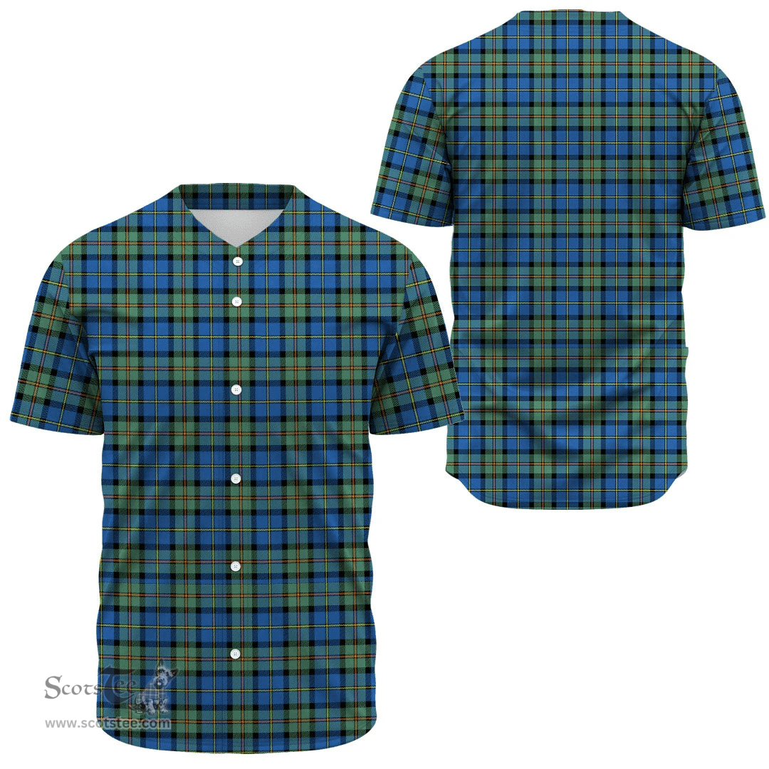 Scottish MacLeod of Harris Ancient Clan Tartan Baseball Jersey - Classic Scottish Plaid Tartan Plaid