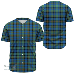 Scottish MacLeod of Harris Ancient Clan Tartan Baseball Jersey - Classic Scottish Plaid Tartan Plaid