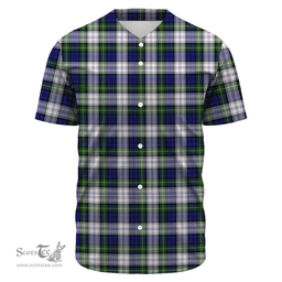 Scottish Gordon Dress Modern Clan Tartan Baseball Jersey - Classic Scottish Plaid Tartan Plaid