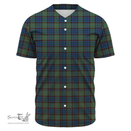 Scottish Nicolson Hunting Ancient Clan Tartan Baseball Jersey - Classic Scottish Plaid Tartan Plaid