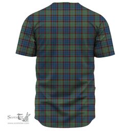 Scottish Nicolson Hunting Ancient Clan Tartan Baseball Jersey - Classic Scottish Plaid Tartan Plaid