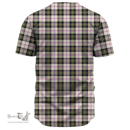 Scottish MacPherson Dress Ancient Clan Tartan Baseball Jersey - Classic Scottish Plaid Tartan Plaid