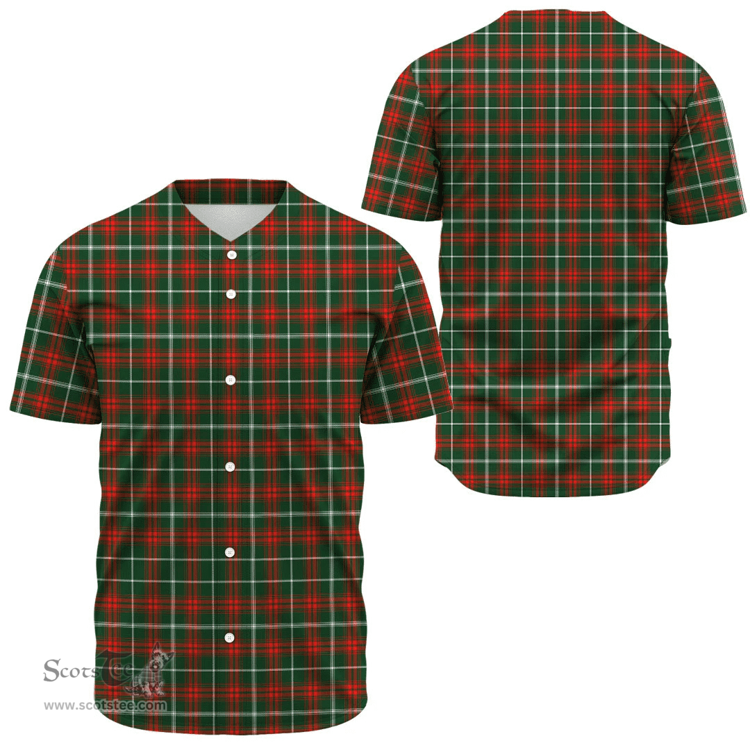 Scottish Princess Margaret Clan Tartan Baseball Jersey - Classic Scottish Plaid Tartan Plaid
