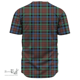 Scottish MacDuff Hunting Ancient Clan Tartan Baseball Jersey - Classic Scottish Plaid Tartan Plaid
