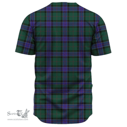 Scottish Sinclair Hunting Modern Clan Tartan Baseball Jersey - Classic Scottish Plaid Tartan Plaid