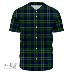 Scottish MacNeil of Colonsay Modern Clan Tartan Baseball Jersey - Classic Scottish Plaid Tartan Plaid