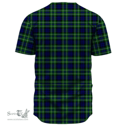 Scottish MacNeil of Colonsay Modern Clan Tartan Baseball Jersey - Classic Scottish Plaid Tartan Plaid