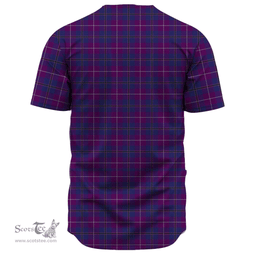Scottish Pride of Glencoe Clan Tartan Baseball Jersey - Classic Scottish Plaid Tartan Plaid