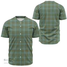 Scottish Kelly Dress Clan Tartan Baseball Jersey - Classic Scottish Plaid Tartan Plaid