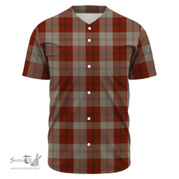 Scottish Davidson Dress Dancers Clan Tartan Baseball Jersey - Classic Scottish Plaid Tartan Plaid