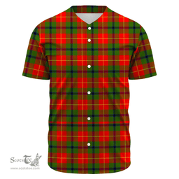 Scottish Turnbull Dress Clan Tartan Baseball Jersey - Classic Scottish Plaid Tartan Plaid