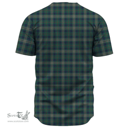 Scottish Kennedy Modern Clan Tartan Baseball Jersey - Classic Scottish Plaid Tartan Plaid