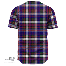 Scottish MacDonald Dress Modern Clan Tartan Baseball Jersey - Classic Scottish Plaid Tartan Plaid