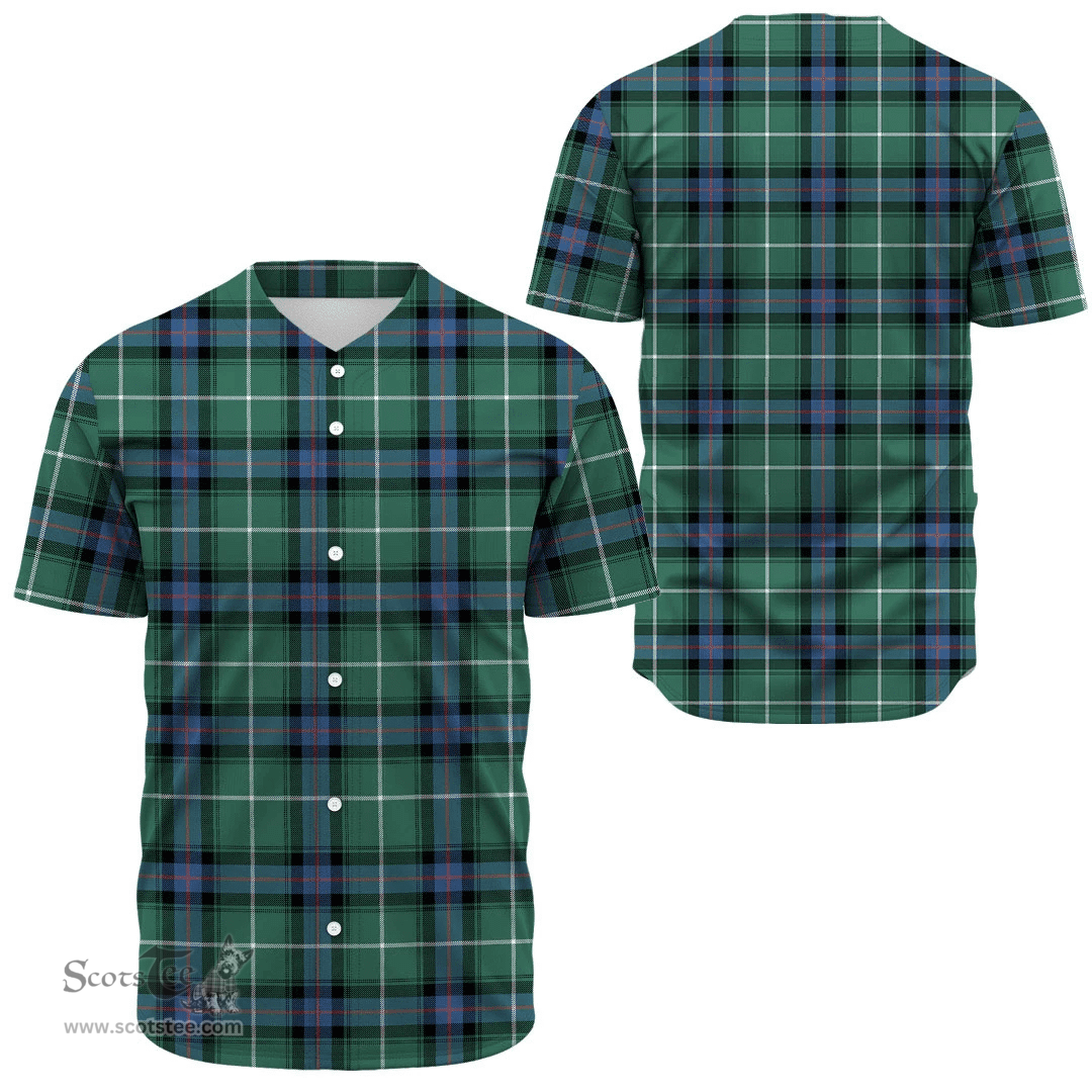 Scottish MacDonald of the Isles Hunting Ancient Clan Tartan Baseball Jersey - Classic Scottish Plaid Tartan Plaid