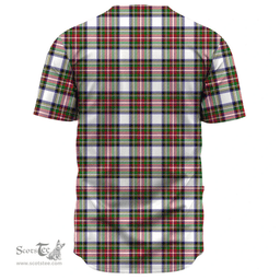 Scottish Stewart Dress Modern Clan Tartan Baseball Jersey - Classic Scottish Plaid Tartan Plaid