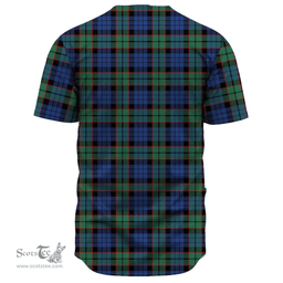 Scottish Fletcher Ancient Clan Tartan Baseball Jersey - Classic Scottish Plaid Tartan Plaid