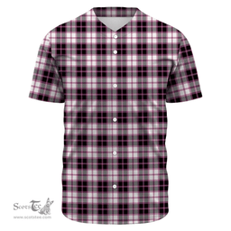 Scottish MacPherson Hunting Modern Clan Tartan Baseball Jersey - Classic Scottish Plaid Tartan Plaid