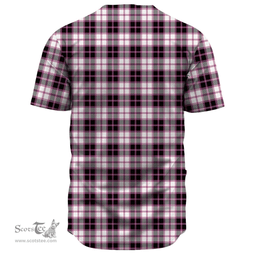 Scottish MacPherson Hunting Modern Clan Tartan Baseball Jersey - Classic Scottish Plaid Tartan Plaid