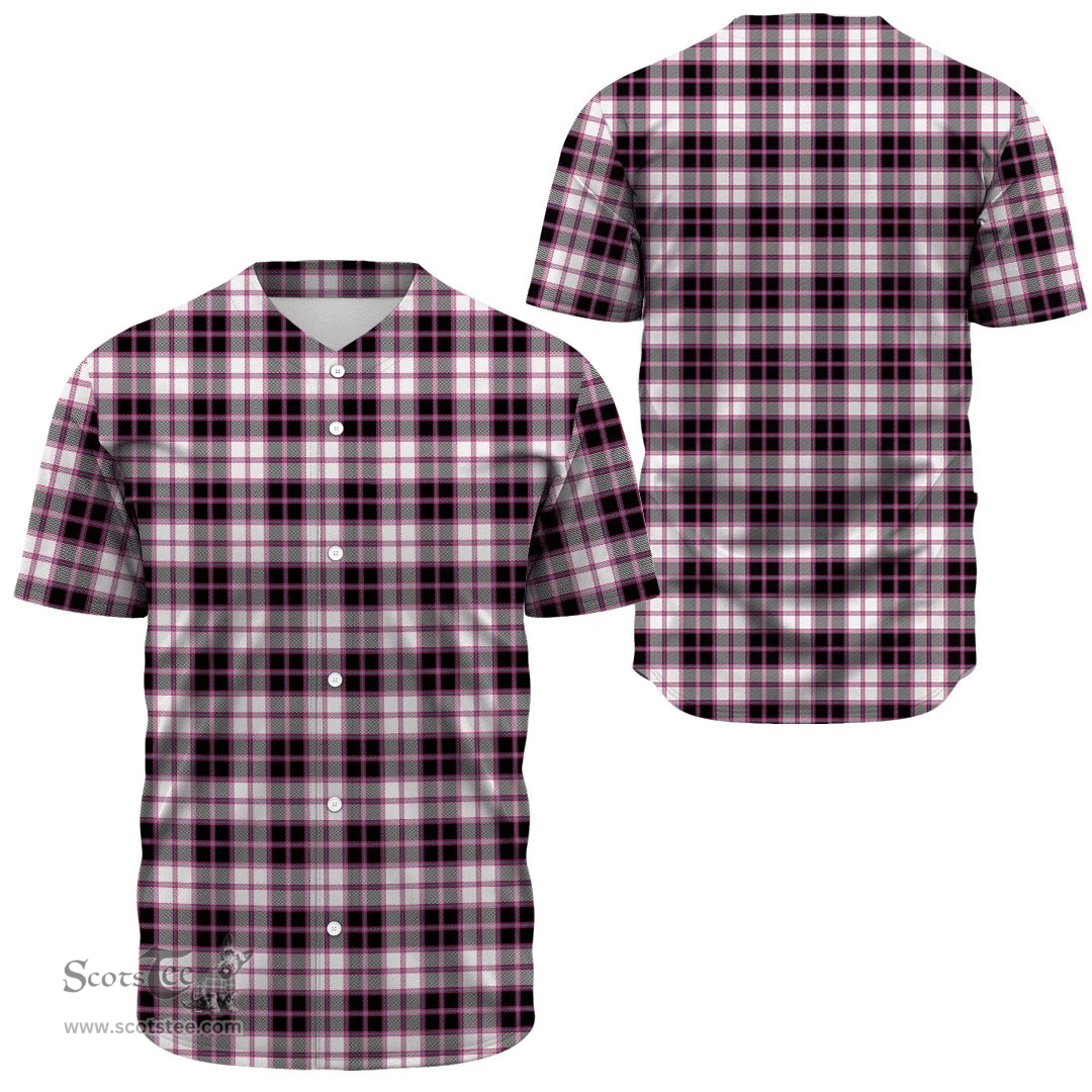 Scottish MacPherson Hunting Modern Clan Tartan Baseball Jersey - Classic Scottish Plaid Tartan Plaid