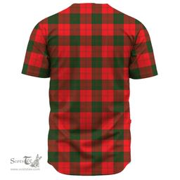 Scottish Erskine Modern Clan Tartan Baseball Jersey - Classic Scottish Plaid Tartan Plaid