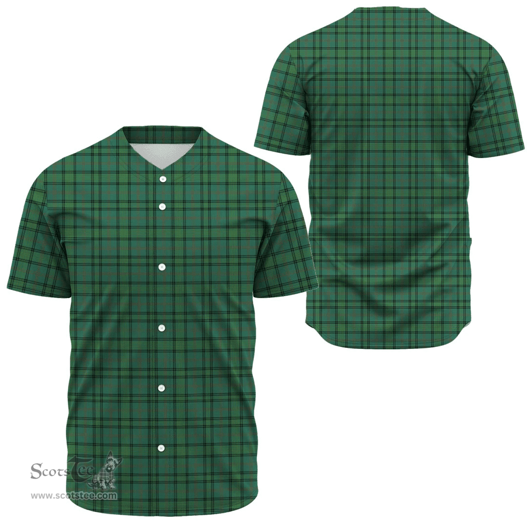 Scottish Ross Hunting Ancient Clan Tartan Baseball Jersey - Classic Scottish Plaid Tartan Plaid