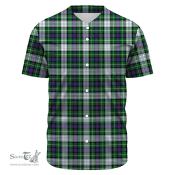 Scottish MacKenzie Dress Modern Clan Tartan Baseball Jersey - Classic Scottish Plaid Tartan Plaid