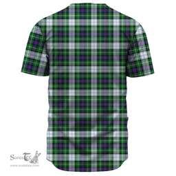 Scottish MacKenzie Dress Modern Clan Tartan Baseball Jersey - Classic Scottish Plaid Tartan Plaid
