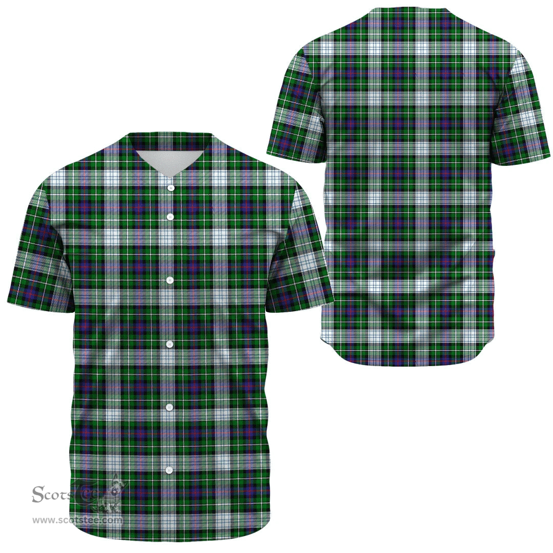 Scottish MacKenzie Dress Modern Clan Tartan Baseball Jersey - Classic Scottish Plaid Tartan Plaid
